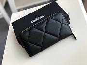 Chanel 19 Zippy Wallet Black 19cm - 4
