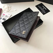 Chanel Passport Holder Black Caviar Gold 14.5x10.5x2cm - 3