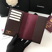 Chanel Passport Holder Black Lambskin Gold 14.5x10.5x2cm - 3
