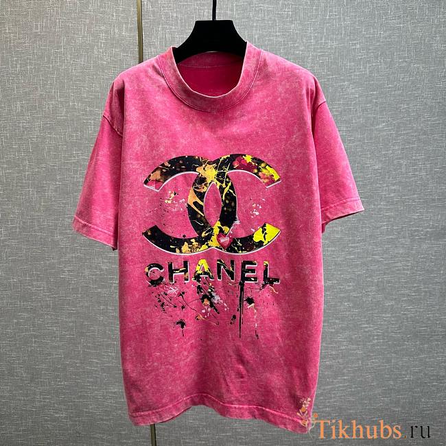 Chanel Pink T-shirt  - 1