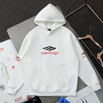 Balenciaga White Hoodie