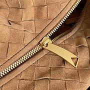 Bottega Veneta Small Jodie Suede Brown Shoulder Bag 48x40x16cm - 3