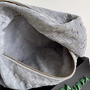 Bottega Veneta Small Jodie Suede Grey Shoulder Bag 48x40x16cm - 3