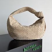 Bottega Veneta Small Jodie Suede Beige Shoulder Bag 48x40x16cm - 1