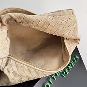 Bottega Veneta Small Jodie Suede Beige Shoulder Bag 48x40x16cm - 2