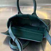 Bottega Veneta Mini East-West Arco Tote Green 22x11x5.5cm - 3