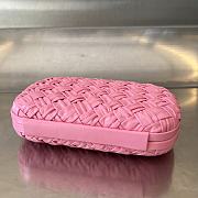 Bottega Veneta Knot Pink 19x11.5x5cm - 4