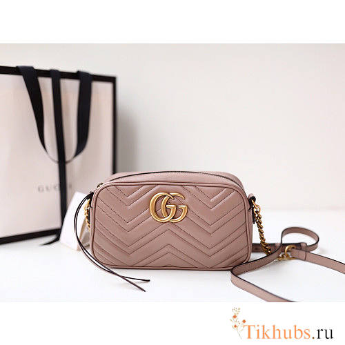 Gucci Marmont Rose Pink 24x7x12cm - 1
