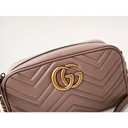 Gucci Marmont Rose Pink 24x7x12cm - 4