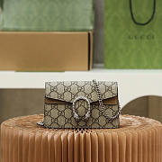 Gucci Dionysus GG Super Mini Bag Taupe 16.5x10x4cm - 1