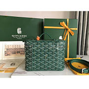 Goyard Muse Vanity Case Bag Green 16x14x20cm - 2