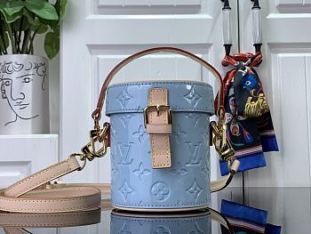 Louis Vuitton LV Astor Blue 12 x 14.2 x 12 cm