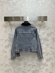 Louis Vuitton LV Velvet Accent Denim Jacket - 2