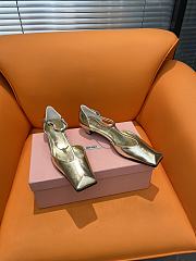 Miu Miu Gold Sandals - 1