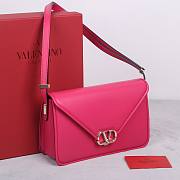 Valentino Garavani Shoulder Letter Bag Pink 24x15.5x7cm - 4