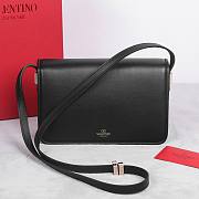 Valentino Garavani Shoulder Letter Bag Black 24x15.5x7cm - 3