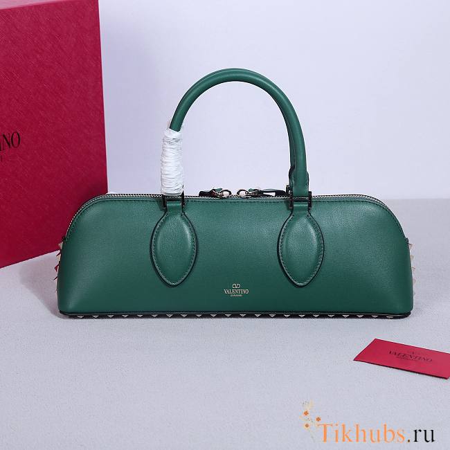 Valentino Garavani Rockstub Green 34x11x8cm - 1