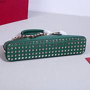 Valentino Garavani Rockstub Green 34x11x8cm - 3