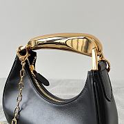 Tom Ford Bianca Hobo Bag Black 23x19x8cm - 5