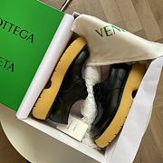 Bottega Veneta Bounce Leather Derby Shoes Black - 3