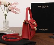 Bvlgari x Alexander Wang Belt Chain Bag Red 18.5x13x6.5cm - 3