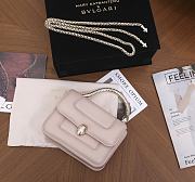 Mary Katrantzou X Bvlgari Top Handle Light Pink 19 x 15 x 6 cm - 2