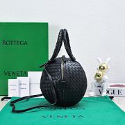 Bottega Veneta Mava Top Handle Bag Black 22cm - 4