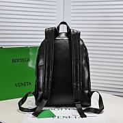 Bottega Venetta Backpack Bag intreciatto Black 43x32cm - 6