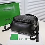 Bottega Venetta Backpack Bag intreciatto Black 43x32cm - 5