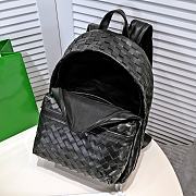 Bottega Venetta Backpack Bag intreciatto Black 43x32cm - 3