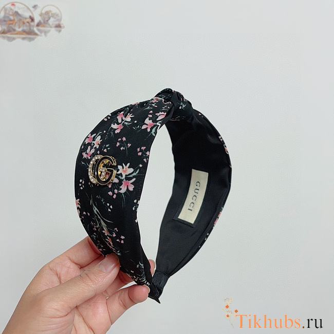 Gucci Black Hairband - 1