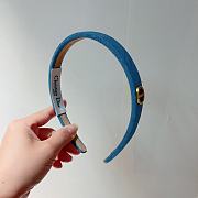 Dior Blue Hairband - 1