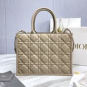 Dior Book Tote Powder Beige Macrocannage Calfskin 36.5 x 28 x 17.5 cm - 2