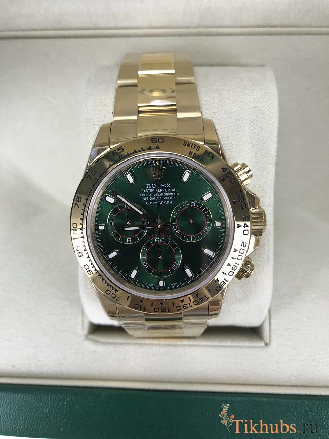 Rolex Daytona Green Watch 40mm - 1