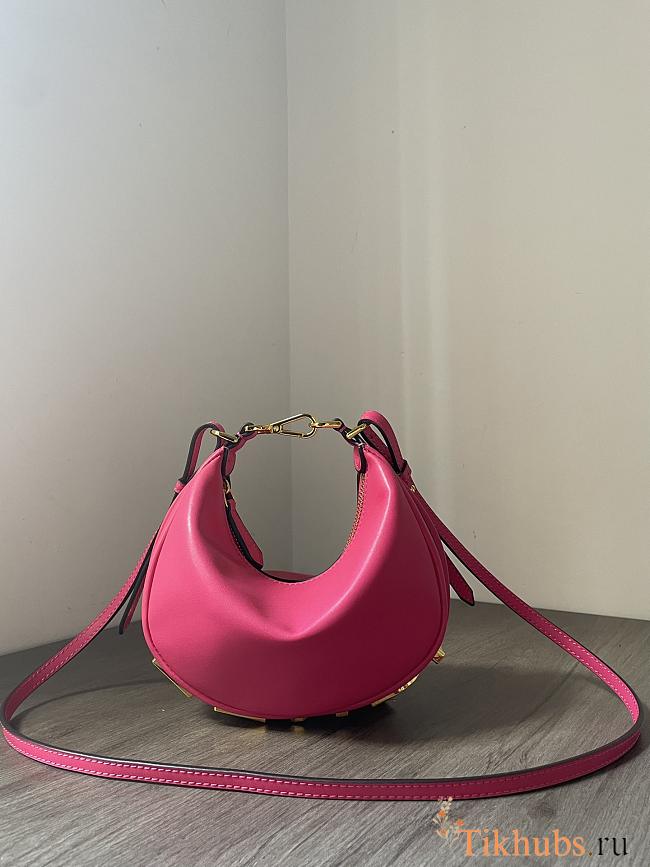 Fendi Fendigraphy Mini Pink Bag 20x13x7.5cm - 1