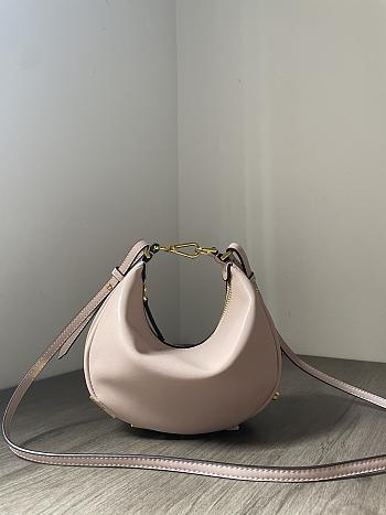 Fendi Fendigraphy Mini Light Pink Bag 20x13x7.5cm