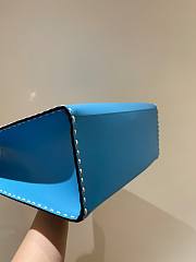 Fendi Sunshine Blue Bag Tote 35x31x17cm - 6