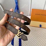 Louis Vuitton LV Bloom 20mm Reversible Belt  - 2