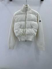 Moncler Wool Puffer White Jacket - 1