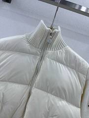 Moncler Wool Puffer White Jacket - 2