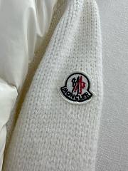 Moncler Wool Puffer White Jacket - 4