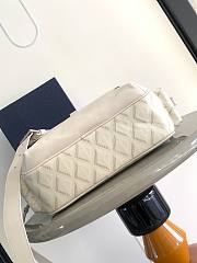 Dior Hit The Road Bag White 26x21x8cm - 3