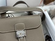 Hermes Sac A Depeches Grey 21cm - 3