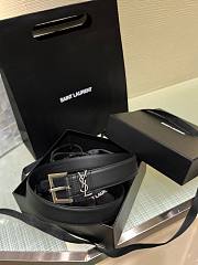 YSL Belt Silver - 1