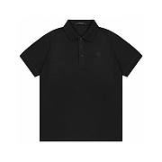 Louis Vuitton LV Black Polo Shirt - 1