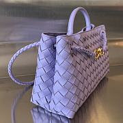 Bottega Veneta Small East/West Andiamo Purple 29x18x10cm - 6