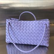 Bottega Veneta Small East/West Andiamo Purple 29x18x10cm - 4