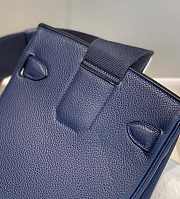 Hermes Hac a Dos PM backpack Navy Blue 18x26x8cm - 5