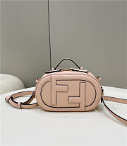 Fendi O Lock Mini Camera Case Pink Bag 21x12.5x7cm - 1