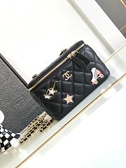 Chanel 24c Vanity Case Black Bag 17cm - 1